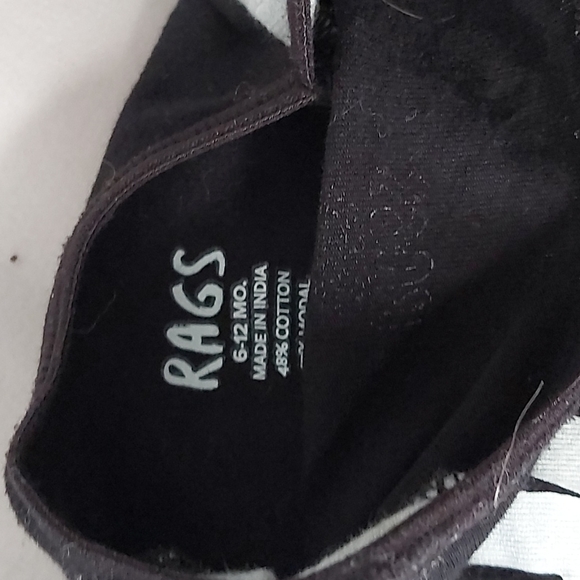 Rags to Raches NASA Print 6-12m Bamboo Romper - Picture 3 of 3